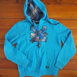 Zoo York zip up hoodie sz large